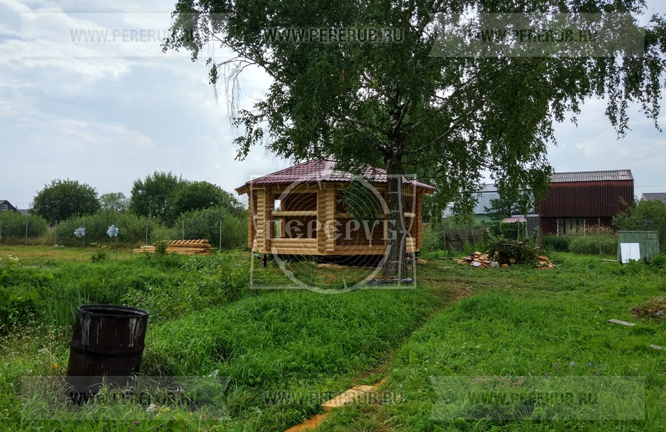 Деревянная летняя кухня (Раменский район)
