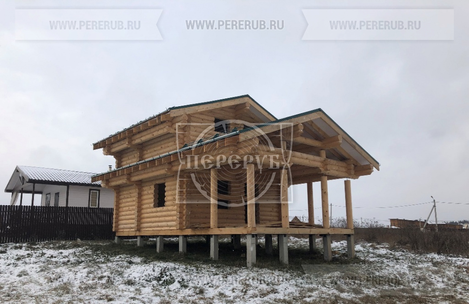 Деревянный гостевой дом (баня) Валдай 81 (Клинский район)