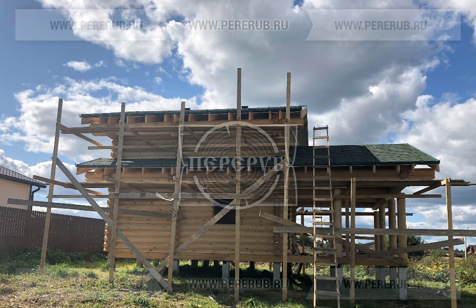Деревянный гостевой дом (баня) Валдай 81 (Клинский район)