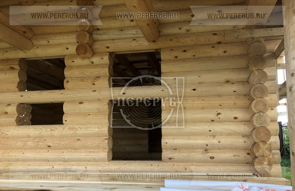 Деревянный гостевой дом (баня) Валдай 81 (Клинский район)