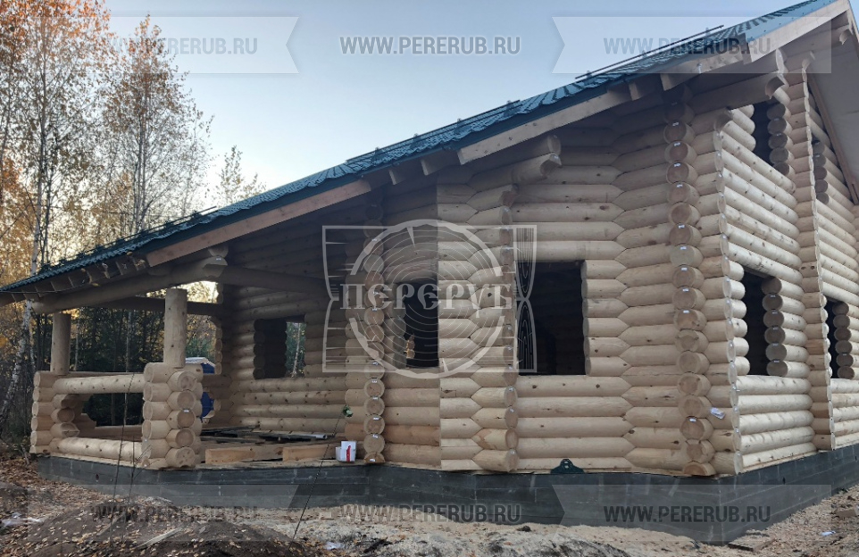Деревянный дом Байкал 219 (Тарусский район)